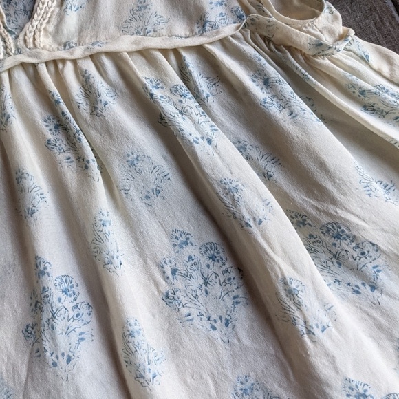 LE FOU WILFRED 100% Silk Floral Braided Trim Tank - Picture 3 of 6